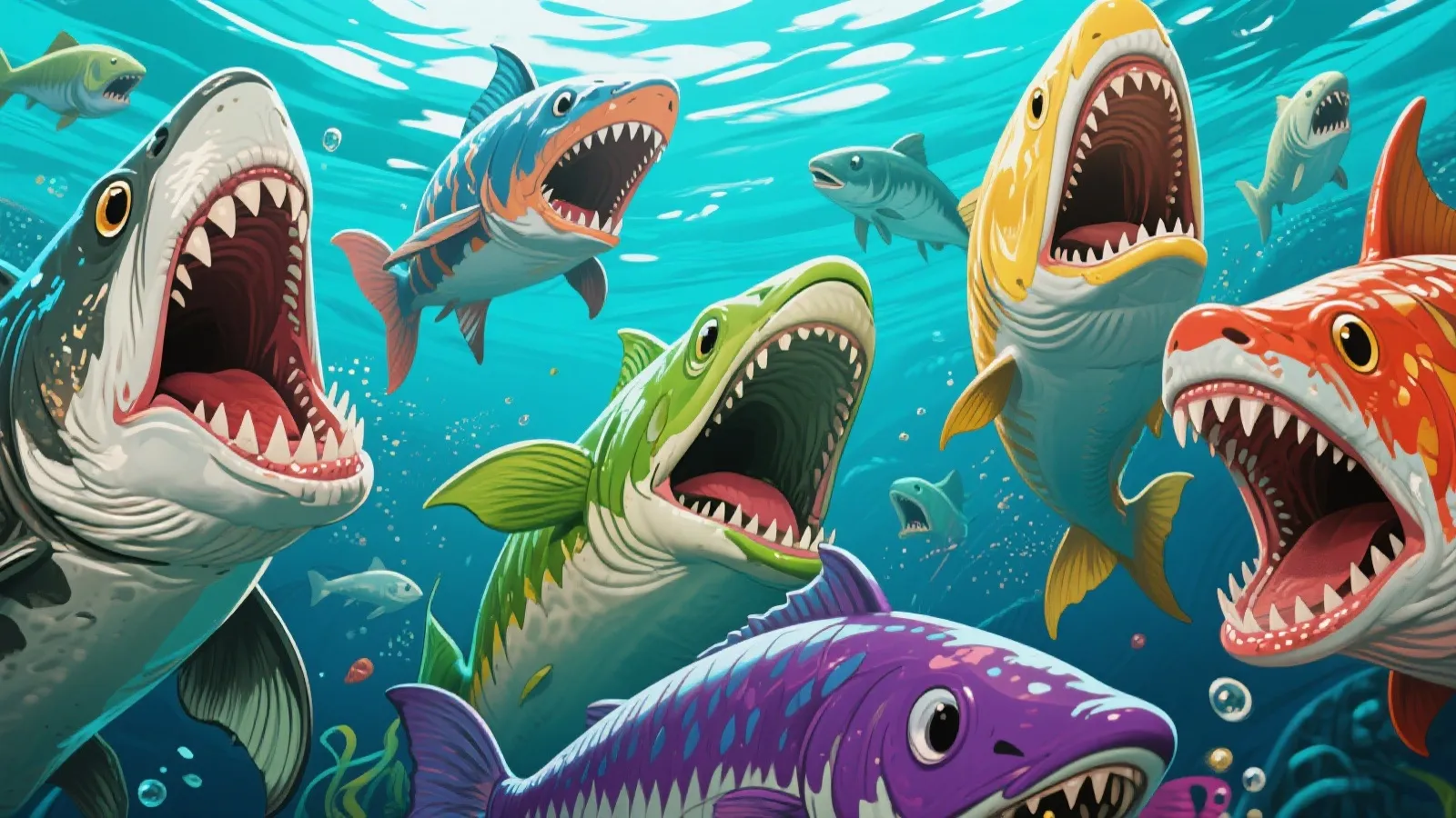 AG捕鱼王 游戏海域背景